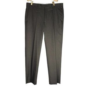VTG Ralph Lauren Men's Dress Pants 100% Wool Career Business Gray Size 36W / 32L
